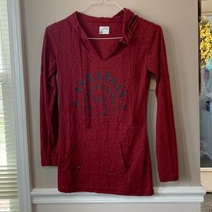 Zen Woman’s S Arkansas Razorback Lightweight Hooded Tee